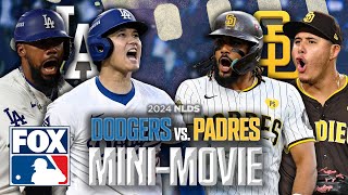 Dodgers vs Padres MINIMOVIE of 2024 NLDS  MLB on FOX 🎥 [upl. by Llezo]