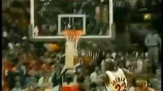 RARE Gary Payton With The Steal And The One Handed Dunk [upl. by Anaujik189]