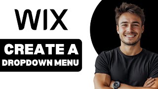 Create Dropdown Menu In Wix 2024 [upl. by Kore957]