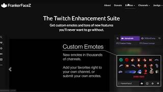 How to enable FFZ emotes on your channel [upl. by Suilenroc]