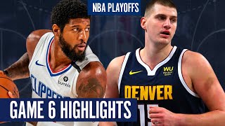 CLIPPERS vs NUGGETS GAME 6  Full Highlights  2020 NBA Playoffs [upl. by Dorsman]