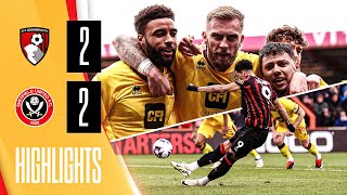 Hamer amp Robbo Goals👊  AFC Bournemouth 22 Sheffield United  Premier League Highlights [upl. by Llaccm511]