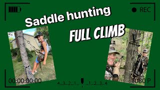 Saddle hunting full climb [upl. by Kries]