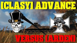 CLASY Full Advance Versus ARDEN  World of Tanks [upl. by Yemac]