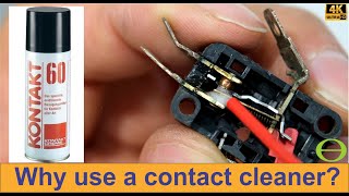 Why use a contact cleaner How to use a contact cleaner [upl. by Alol111]