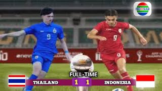 🔴 LIVE SCTV FINAL INDONESIA VS THAILAND  Asean U19 Boys Championship 2024 [upl. by Okir]