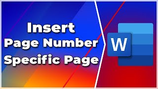 🟢How to Insert Page Number in Word from Specific Page❗2024 Tutorial✅ [upl. by Hnib]