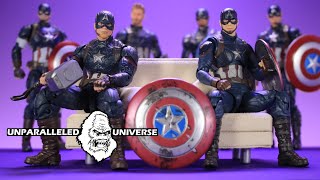 Marvel Legends VS SH Figuarts End Game Captain America [upl. by Adnuahsal87]