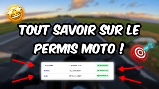 TOUT SAVOIR SUR LE PERMIS MOTO explications astuces conseils [upl. by Meneau]