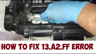 HOW TO FIX 13A2FF ERROR ON HP LASERJET ENTERPRISE M605 HP LASERJET ENTERPRISE M600 SERIES [upl. by Veats]