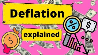 Deflation and deflationary spiral explained in 3 minutes [upl. by Samuele]