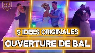 MARIAGE 👰🤵💖  5 idées dOuverture de Bal originales [upl. by Ardnac403]