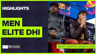 MontSainteAnne  Men Elite DHI Highlights  2024 WHOOP UCI Mountain Bike World Cup [upl. by Kral]