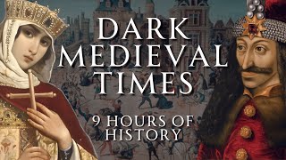 9 Hours of Dark Medieval History  Fall Asleep and Learn  Relaxing History ASMR [upl. by Atronna95]