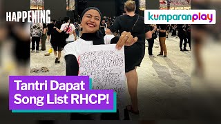 Nonton Red Hot Chili Peppers Tantri Kotak Dapat Song List dan Foto Bareng Duta SO7 [upl. by Ieppet]