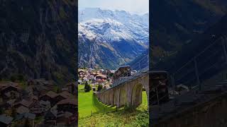 Winter Switzerland travel nature 4k mountains switzerland alp 8k [upl. by Mont]