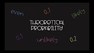 Theoretical probability [upl. by Leontina]