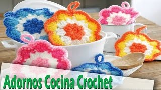 Adornos de Cocina tejidos a crochet Ideas e imagenes [upl. by Levina]