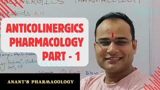 Anticholinergics Pharmacology Part 1 [upl. by Axel]