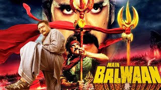 Main Balwaan Superhit Blockbuster Hindi Dubbed Action Movie  Nagarjuna Rakshitha Prakash Raj Film [upl. by Derril]