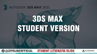 3ds Max Student License  3ds Max 2022 [upl. by Adnuahsar56]