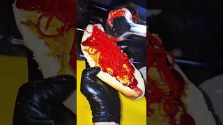 Hot Dog time🔥 foodblogger fastfood hotdog food yummy [upl. by Yert397]