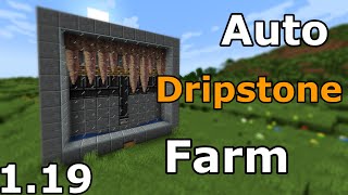 Minecraft Automatic Dripstone Farm 120 [upl. by Nels]