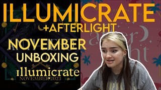 Unboxing AntiHero amp Afterlight Boxes  Illumicrate amp Afterlight November 2023 [upl. by Shwalb]