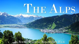 Zell Am See in 4k  Scenic Walking Before IRONMAN 703 Start [upl. by Avlis]