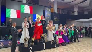 Manuel Guidotti e Silvia Mariotti Campioni del mondo di danze Standard in Slovakia [upl. by Katherin]