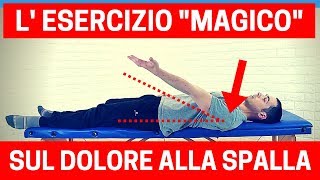 L quotesercizio magicoquot per battere il DOLORE ALLA SPALLA periartrite tendinopatia [upl. by Sirmons770]