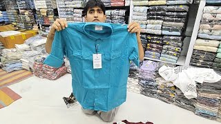 Chickpet Bangalore Wholesale Menswear Branded Shirts 130RsDampT REVLONSCOTCHMAN O F20ROF1980 [upl. by Htidirem]