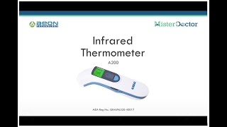 Aeon A200 Infrared Thermometer How to Use [upl. by Sadella]