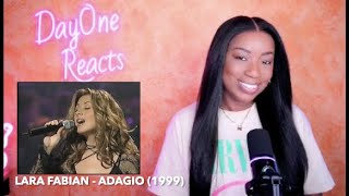 Lara Fabian  Adagio 1999 DayOne Reacts [upl. by Rogers]