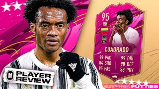 FIFA 21 FUTTIES CUADRADO REVIEW  95 FUTTIES CUADRADO PLAYER REVIEW  FIFA 21 ULTIMATE TEAM [upl. by Neeven151]