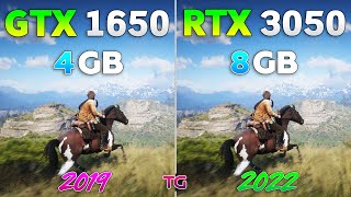 GTX 1650 vs RTX 3050  Test in 10 Games [upl. by Adnilrem643]