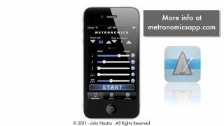 Metronomics  a metronome for iOS [upl. by Laurentium]