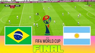 BRAZIL vs ARGENTINA  Final FIFA World Cup 2026  Full Match New All Goals  Football Match [upl. by Batchelor]