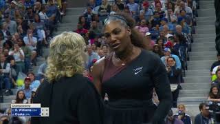 Serena Williams US Open Referee Confrontation [upl. by Nois186]