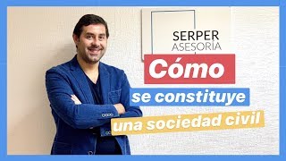 ✅ ¿Cómo se constituye una sociedad civil ✅ [upl. by Pasquale]