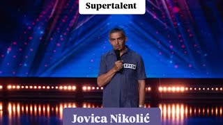 Supertalent  Jovica Nikolić pričanje na isto slovo [upl. by Driskill130]