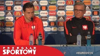 EURO 2016 Cięta riposta Grzegorza Krychowiaka [upl. by Kcired]