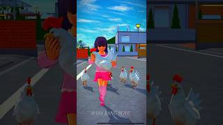 CHICKEN IS DELICIOUS DONT BE AFRAID 😋😳 shorts sakuraschoolsimulator funny anime memes roblox [upl. by Fronnia]