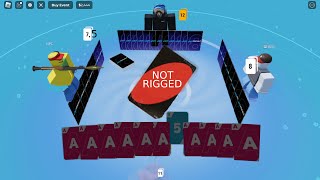 i hate Roblox uno this is rigged [upl. by Lexie]