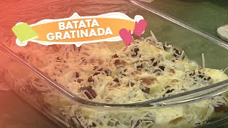 Batata gratinada com bacon por Tonho Prado [upl. by Antonetta743]