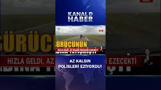 Hızla Geldi Az Kalsın Polisleri Ezecekti [upl. by Sualohcin872]