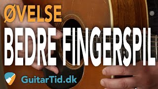 Bedre Fingerspil På Guitar [upl. by Ahselef880]