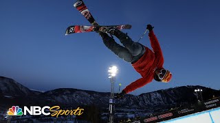 24 hours to halfpipe finals with 3x Olympic medalist Nick Goepper  STIFEL SNOW SHOW [upl. by Gualtiero70]