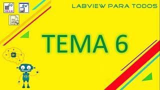 TEMA 6 Lectura de Datos con LabVIEW [upl. by Lardner879]