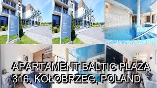 Apartament Baltic Plaza 316 Kołobrzeg Poland [upl. by Llerrud]